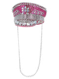 Sequin Captain Hat