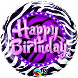 Happy Birthday Balloons - Foil