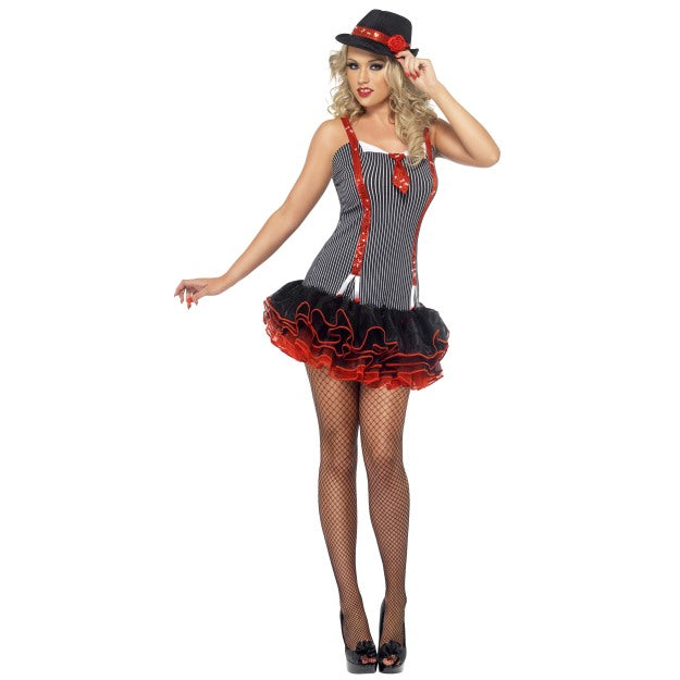 lady gangster fancy dress Ladies 1920s Gangsters's Moll Dress