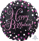 Happy Birthday Balloons - Foil