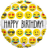 Happy Birthday Balloons - Foil