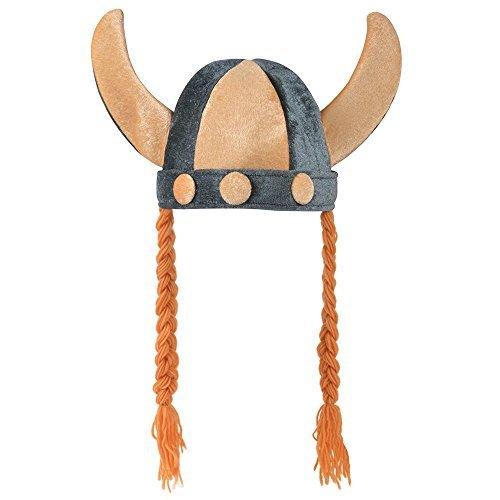 Viking Hat with Plaits