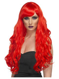Red Long Wavy Wig