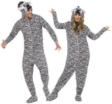 Zebra Onesie Adult