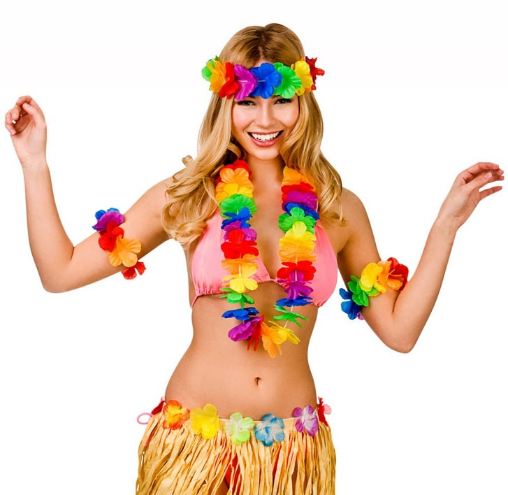 Waikiki Hawaiian Lei Set Waikiki Hawaiian Lei Set