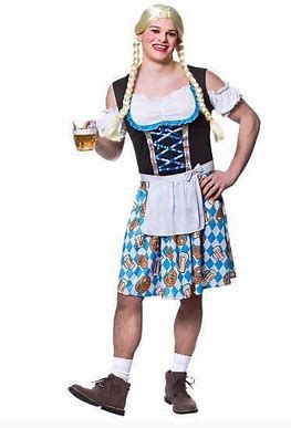 Funny Bavarian Beer Girl Costume