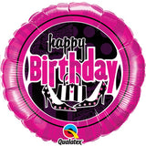 Happy Birthday Balloons - Foil