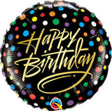 Happy Birthday Balloons - Foil