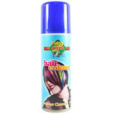 Blue Hairspray