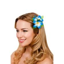Hawaiian Hair Clip - Blue