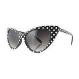 50's Style Polka Dot Sunglasses