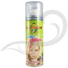 Silver Glitter Hairspray