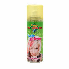 Gold Glitter Hairspray