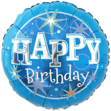 Happy Birthday Balloons - Foil