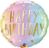 Happy Birthday Balloons - Foil