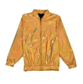 Gold Bomber Jacket