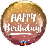 Happy Birthday Balloons - Foil