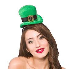St Patrick's Day Mini Hat on Headband