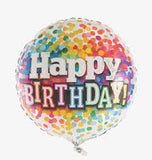 Happy Birthday Balloons - Foil