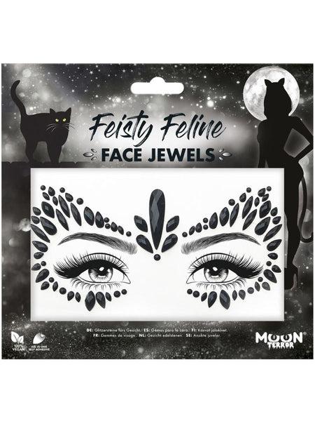 Feisty Feline Face Jewels