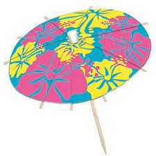 Hawaiian Drink Umbrellas