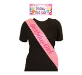 Birthday Sash