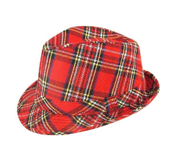 Tartan Trilby Hat