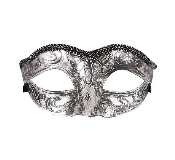 Grey Masquerade Mask