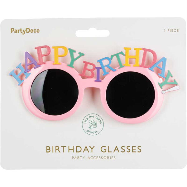 Happy Birthday Glasses