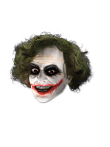 The Joker Latex Mask with Hair