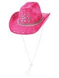 Hot Pink Rhinestone Cowboy Hat