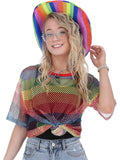 Rainbow Mesh Top