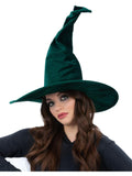 Velvet Crooked Witch's Hat