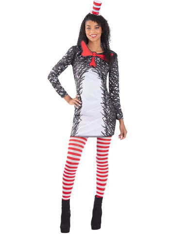 The Cat in the Hat Ladie's Costume