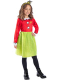 Dr Seuss The Grinch Santa Girl's Costume