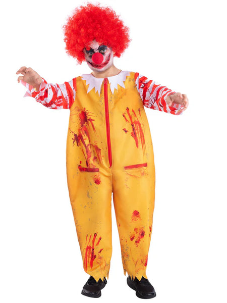 Boys Zombie Clown Costume