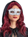 Silver Venetian Masquerade Mask