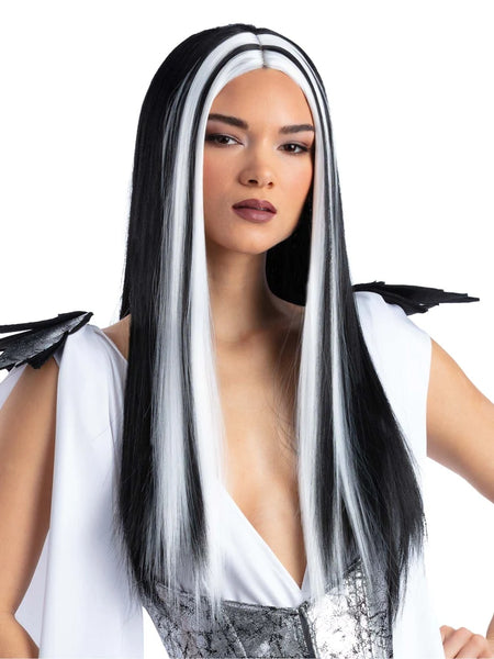 Morticia Style Wig