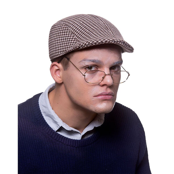 Check Flat Cap