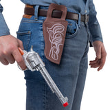 Cowboy Silver Gun and Holster