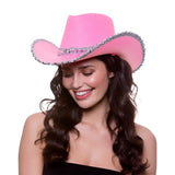Texan Cowgirl Hat with Sequin Trim