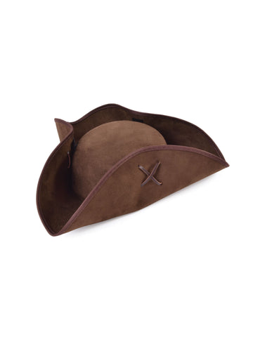 Brown Tricorn Hat