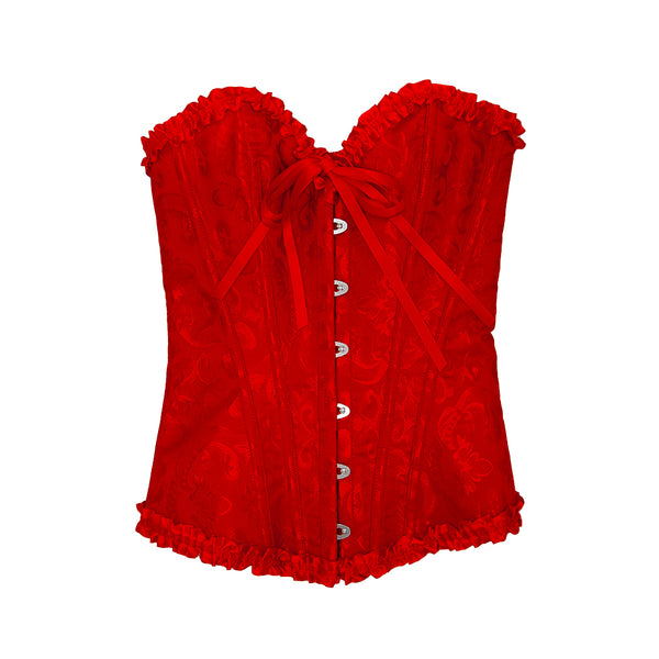 Deluxe Red Corset