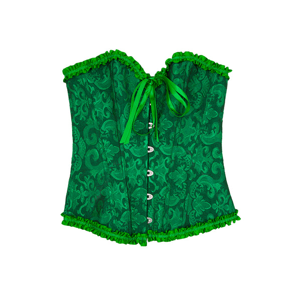 Deluxe Green Corset