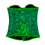 Deluxe Green Corset