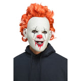 Freaky Clown Mask with Hair