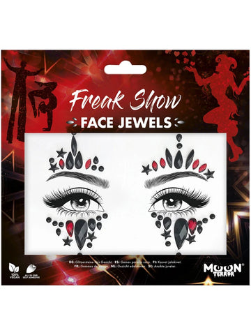 Harlequin Face Jewels