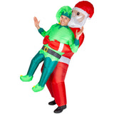 Inflatable Carry Me Santa/Elf Costume
