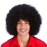 Unisex Black Afro Wig