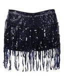 Sequin Tassell Hot Pants